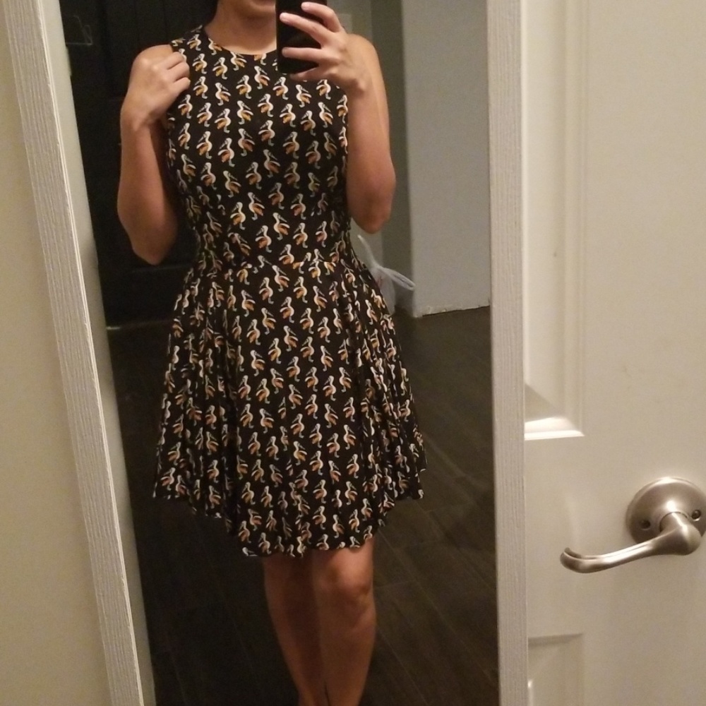 H&M pelican dress
